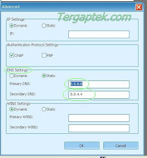 Setting Dns Google