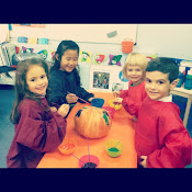 Painting the pumpkin