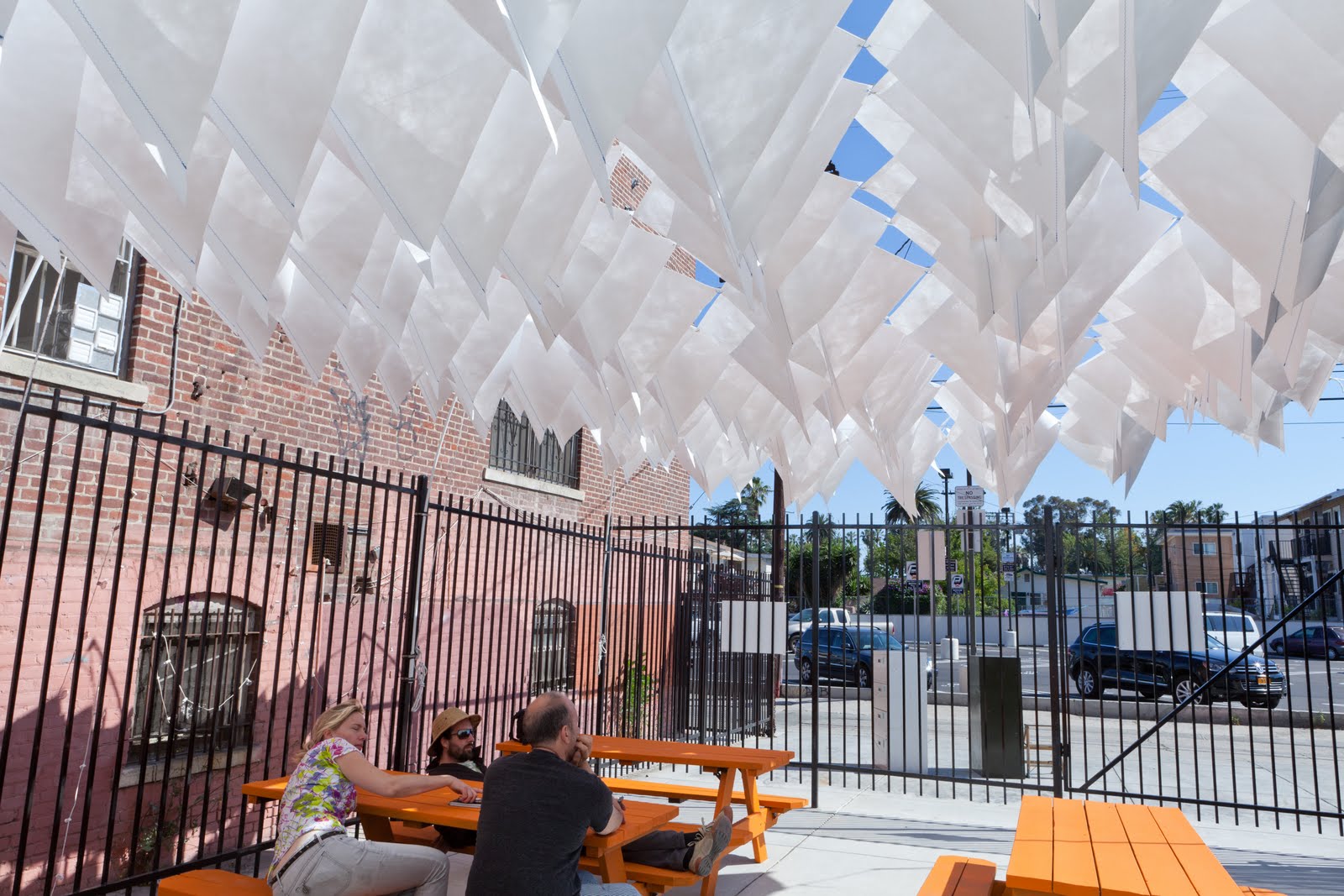 Tyvek Shade Canopy Superscript Installation Tyvek Innovative Uses