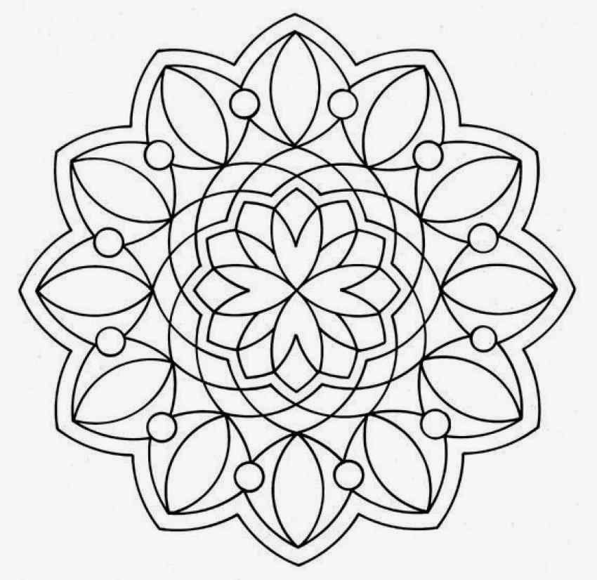 Download 14 Flower Natural Advance Mandala Coloring Pages Print Out Picture For Kids Special You