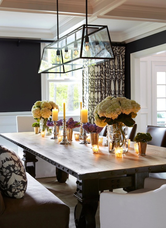 Navy Blue For The Dining Room