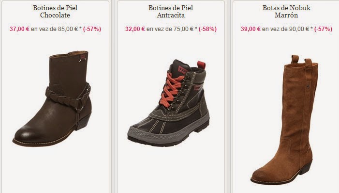Botines y botas de Levi´s Algunos modelos de botines y botas de la marca Levi´s en oferta