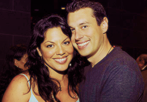 Sara Ramirez with Ryan Debolt