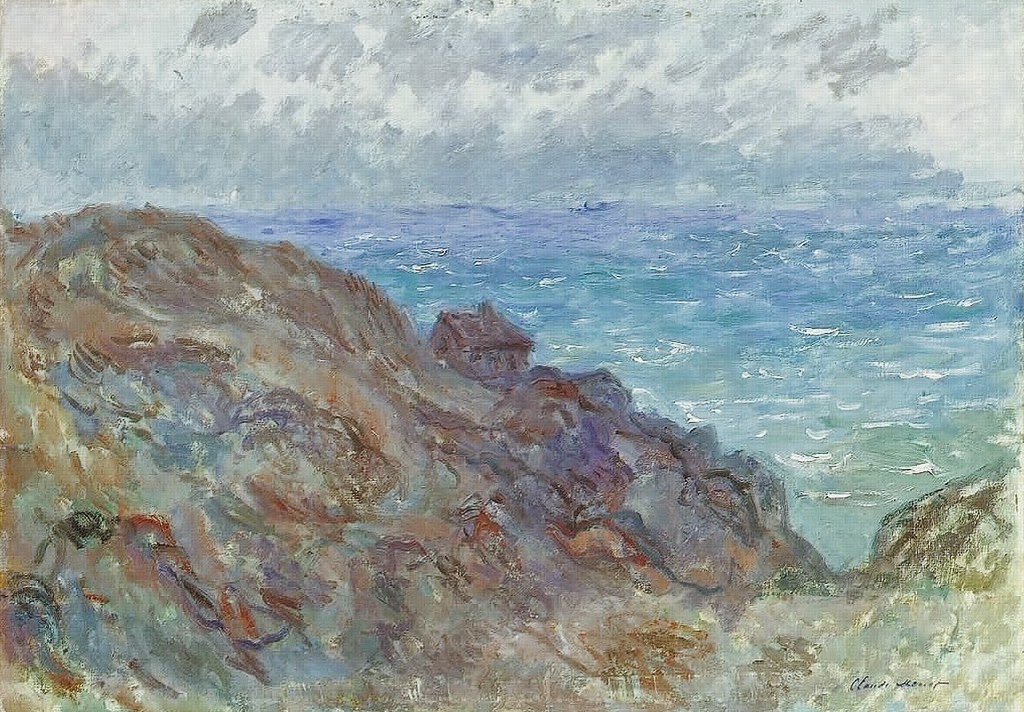 La Cabane sur la falaise de Varengeville (1896) La Cabane sur la falaise de Varengeville (1896)