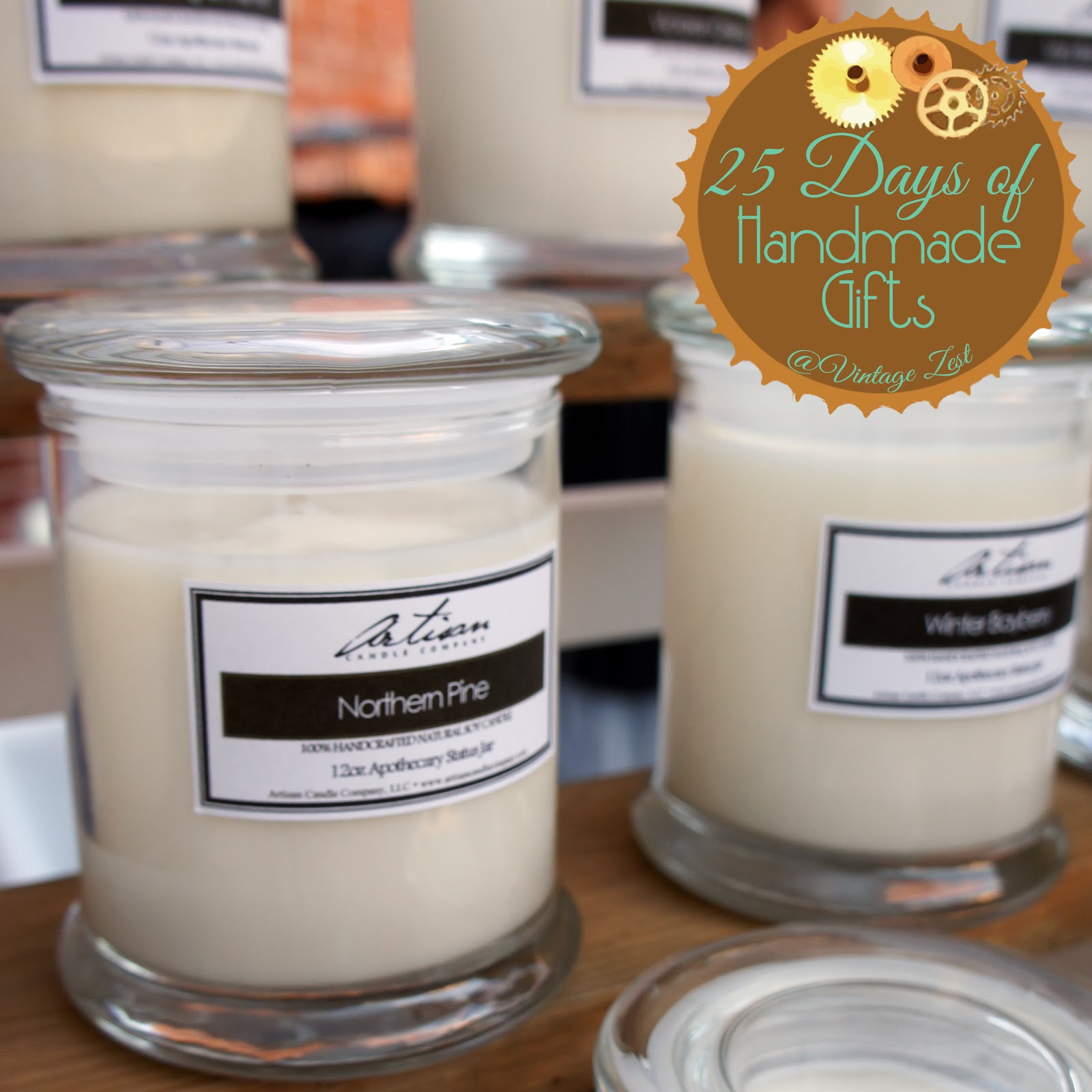 Handmade Gift Feature Artisan Candle Company Diane's Vintage Zest!