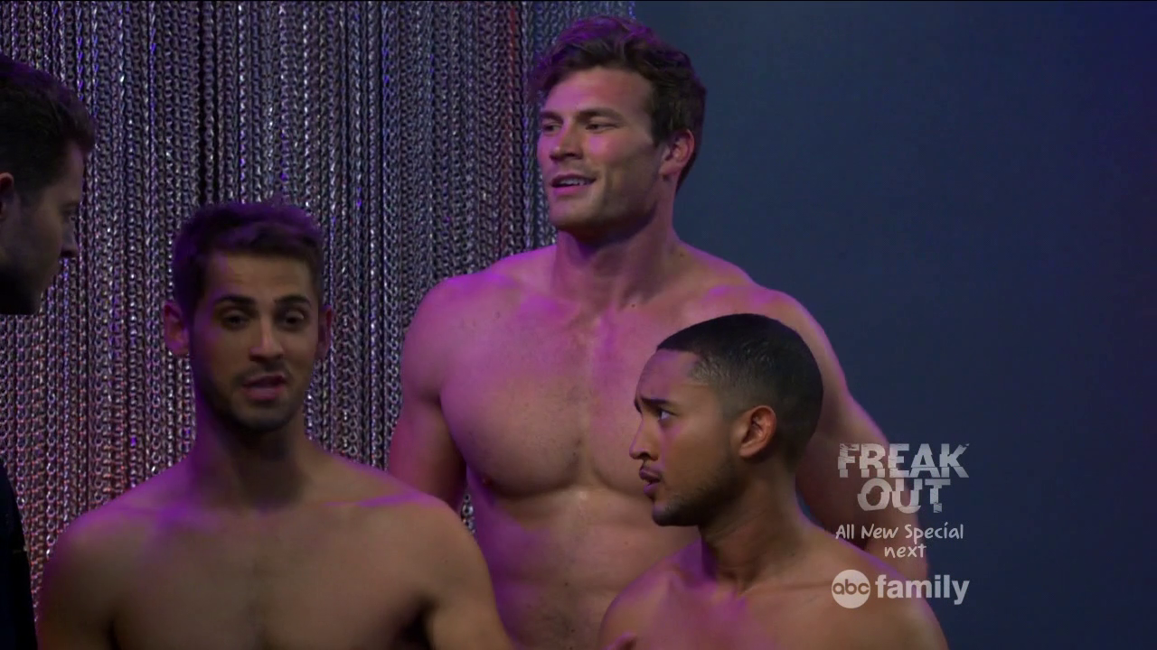 Jean-Luc Bilodeau & Derek Theler & Tahj Mowry Shirtless.