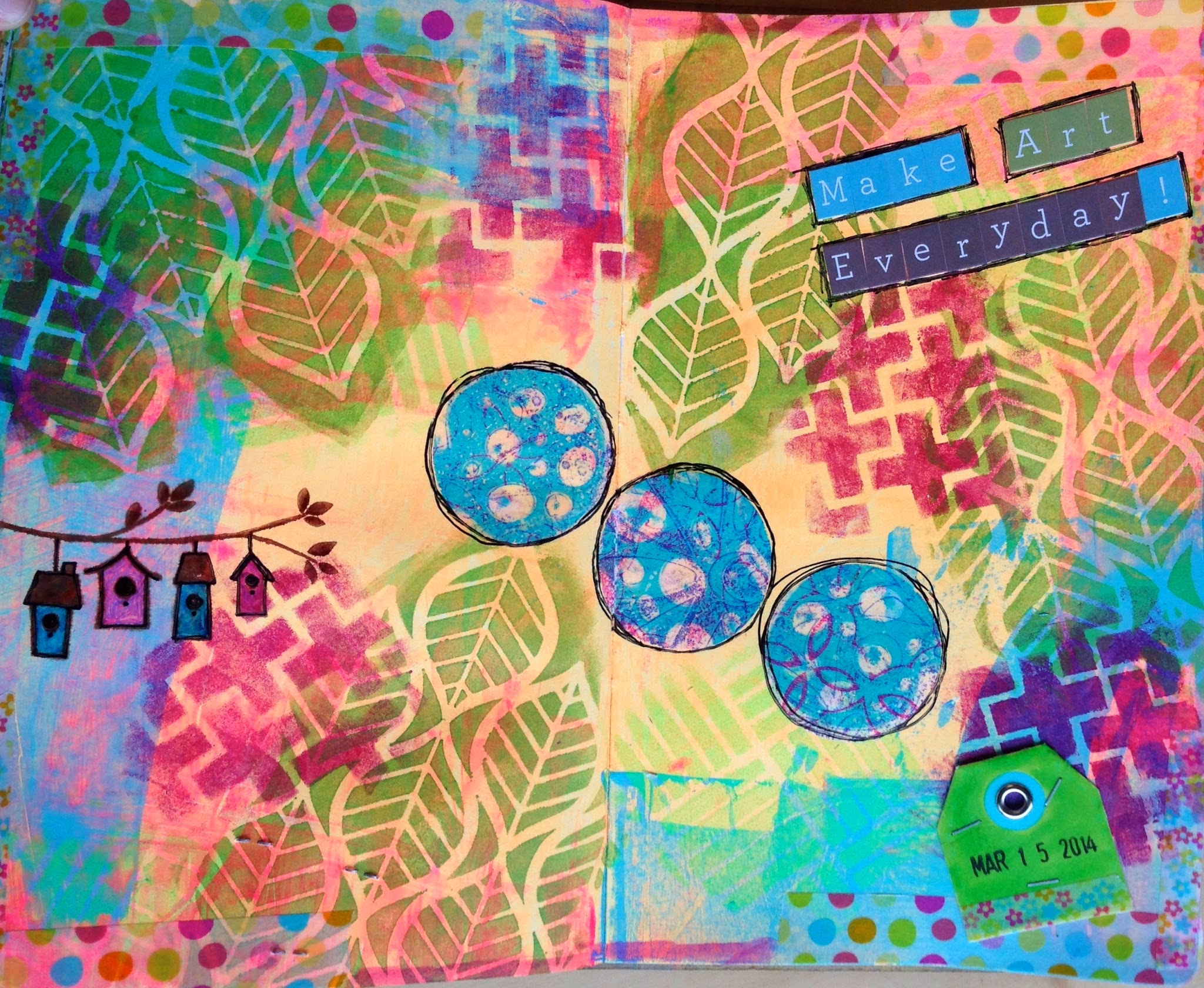 Mixed Media Magic! Make Art Everyday!