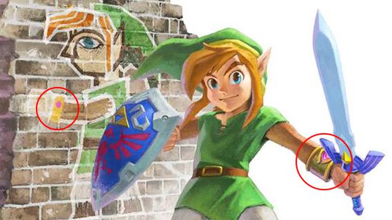 Aonuma explica misterioso bracelete de Link e a mudança de arte de The Legend of Zelda: A Link Between Worlds (3DS) A+link+betweens+worlds+zelda+3ds+nintendo+blast+2