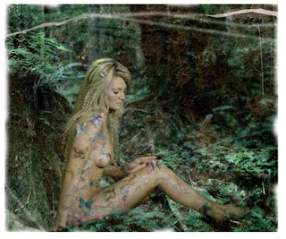 Artistic Female Body Painting