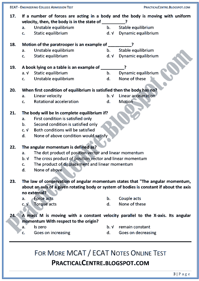 torque-angular-momentum-and-equilibrium-ecat-preparation-mcqs-test-physics-engineering-admission-test