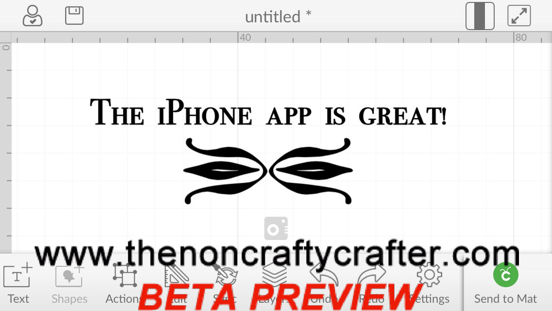 Download Free The Non Crafty Crafter Cricut Ipad App News And More PSD Mockup Template