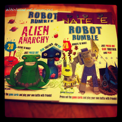 Alien Anarchy, Robot Rumble, Big nate makes the grade
