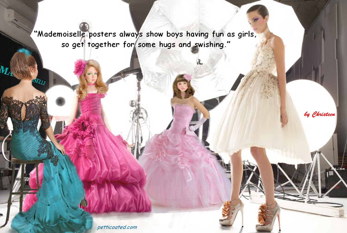 Christeen+Sissy My Sissy Teen Princess Lifestyle: Petticoating Posters by Christeen