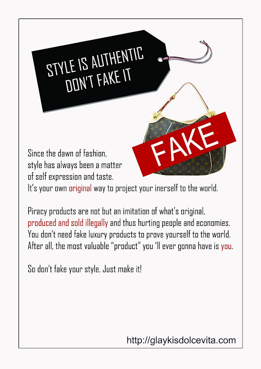 CAMPAIGN:STYLE IS AUTHENTIC DONT’FAKE IT