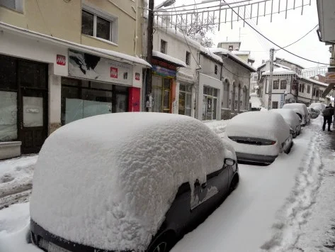 Χιονίζει στη Δυτική Μακεδονία και στον Παρνασσό - ΦΩΤΟ & ΒΙΝΤΕΟ