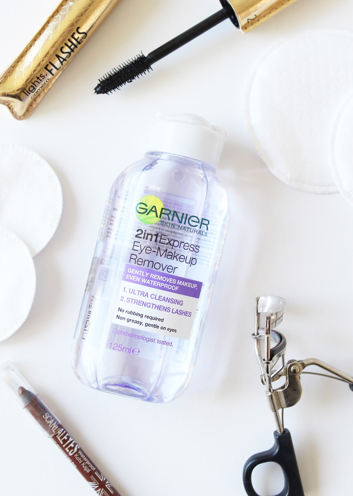 GARNIER 2in1 Express Eye Makeup Remover Review CassandraMyee