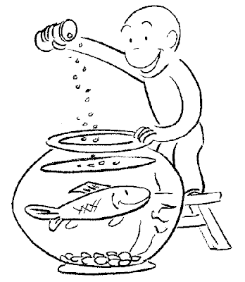 Curious George Coloring Pages