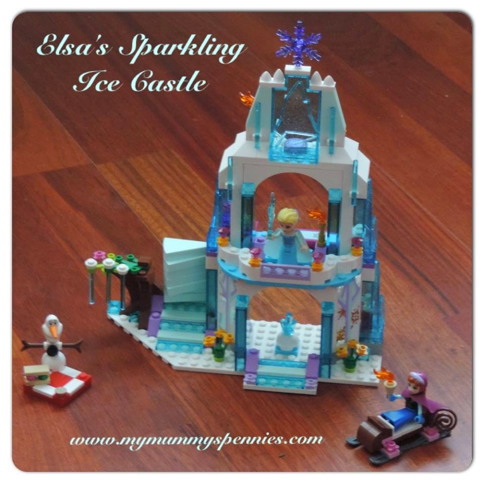 lego disney princess elsa's sparkling ice castle
