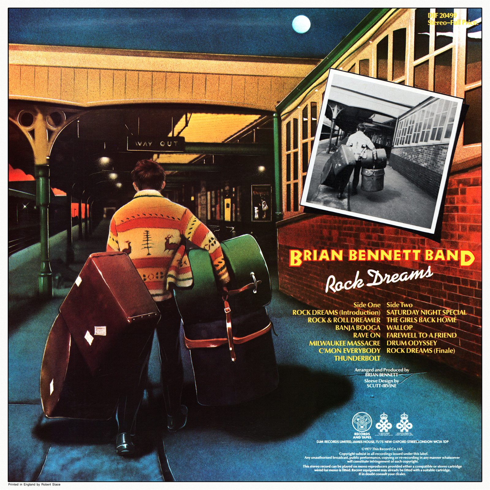 Brian Bennett Band Rock Dreams Rarlab Brian Bennett Band Rock Dreams Rarlab