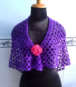 http://beacrafter.com/crochet-purple-glam-shawl/