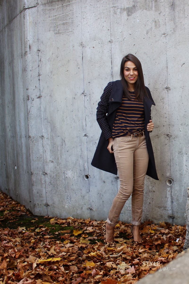 zara studded sleeve coat