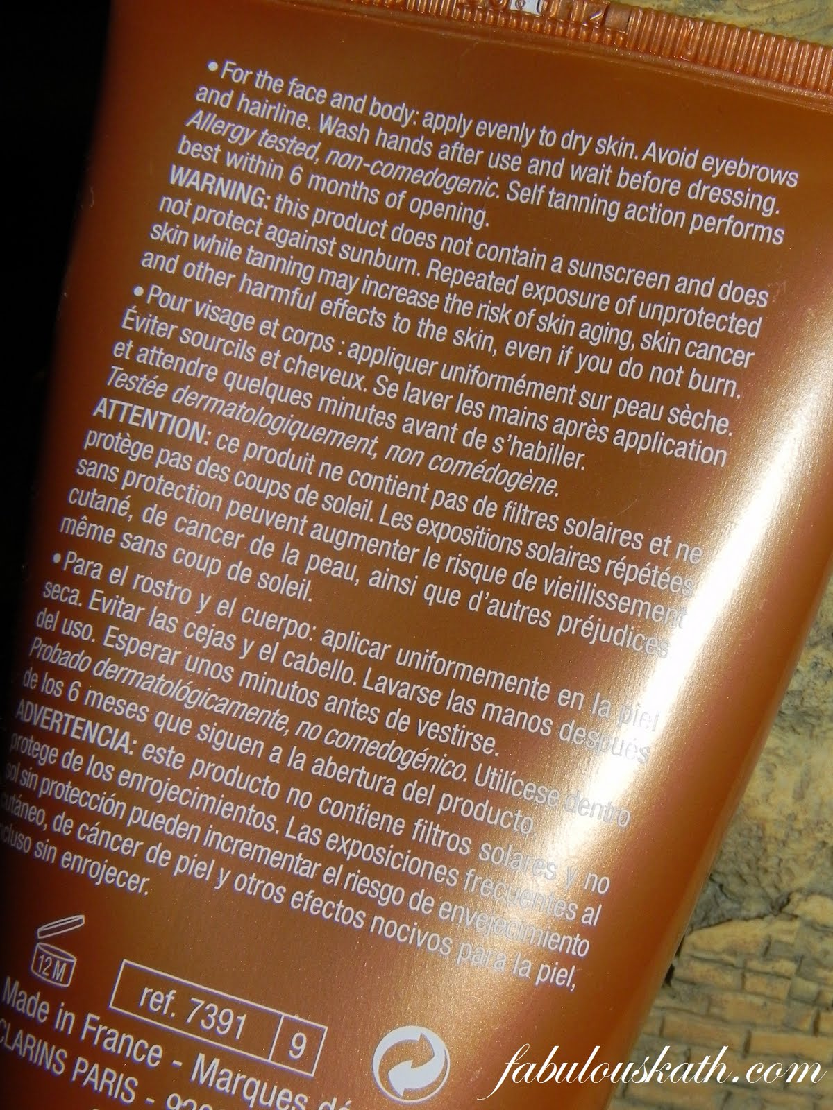 Product Review Clarins Self Tanners (Instant Smooth Self Tanning and