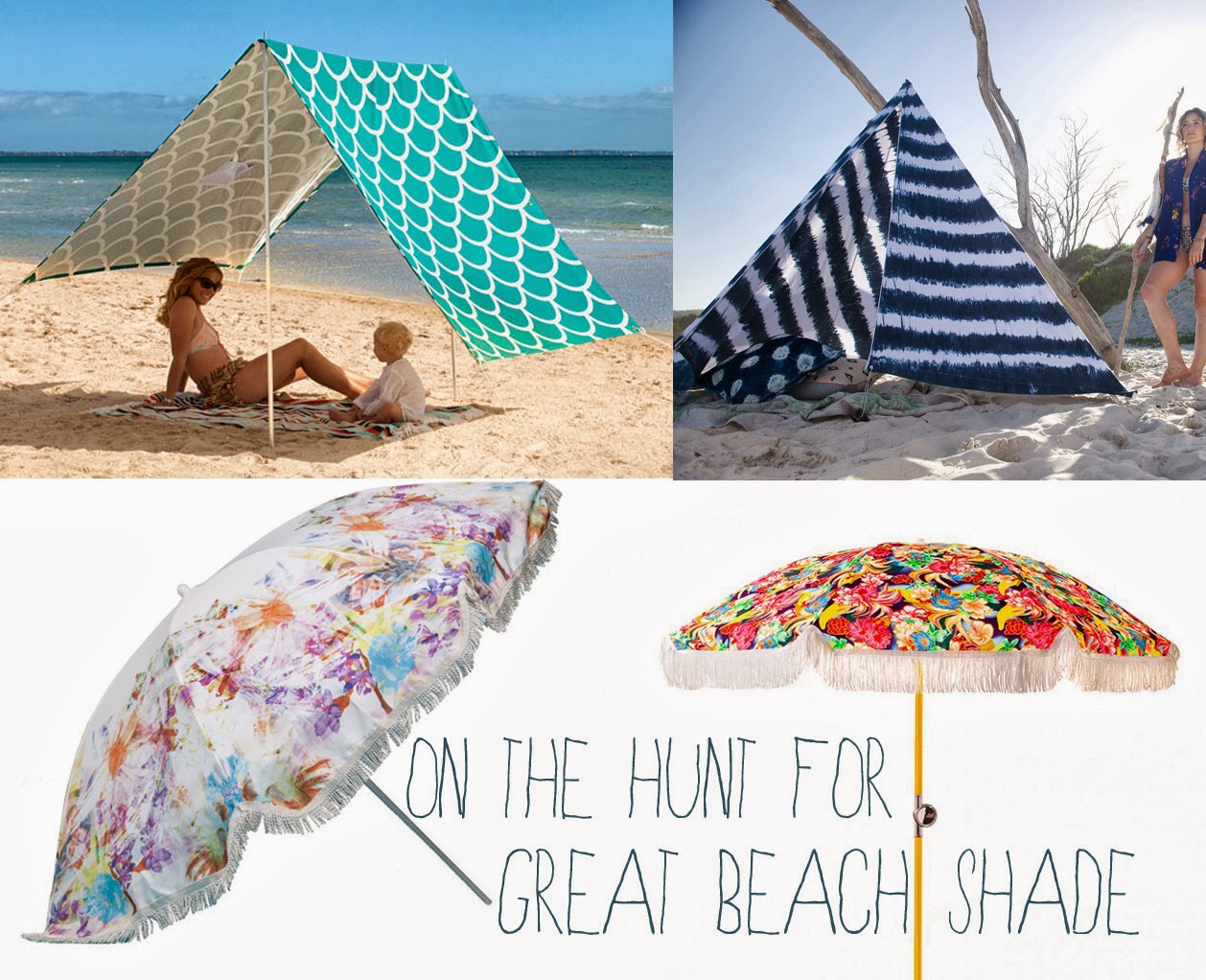 On The Hunt For Great Beach Shade Yellow Dandy