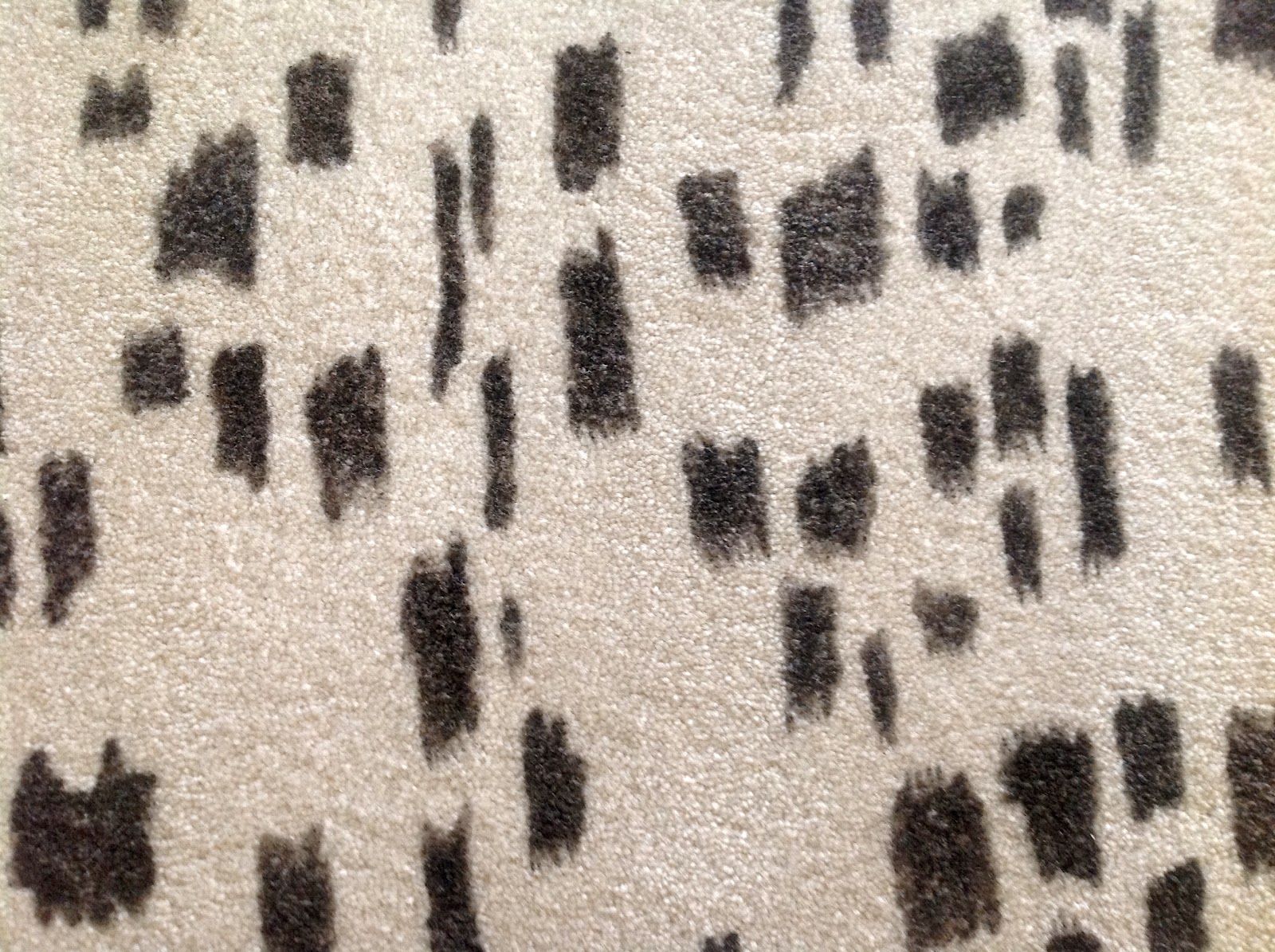 SHINY THINGS Spotted Rug for less than 100 and a Guest Post