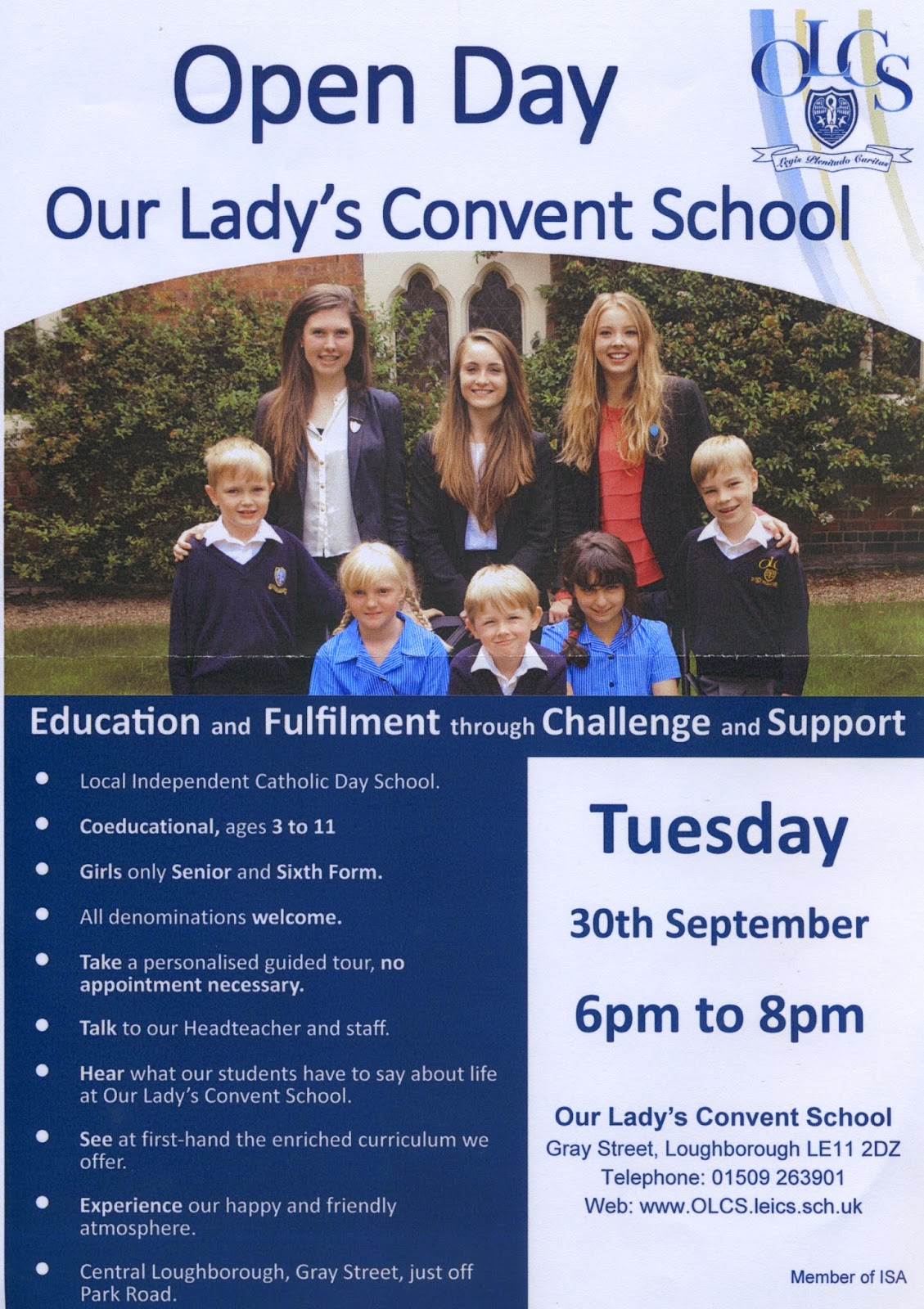 St Wilfrid's, Coalville and Holy Cross, Whitwick Open Day at Our Lady