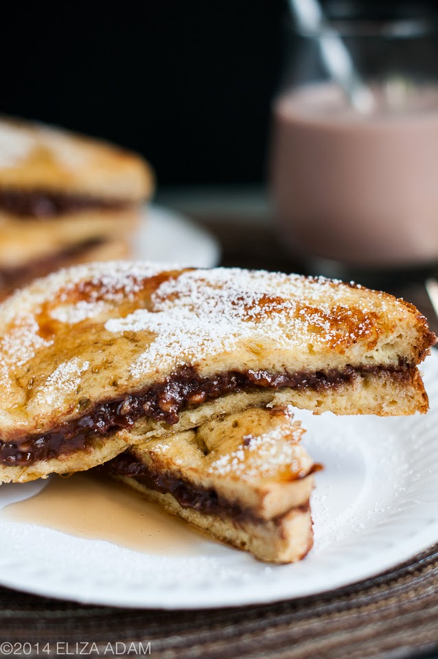 Notes from My Food Diary Baked French Toast with Nutella