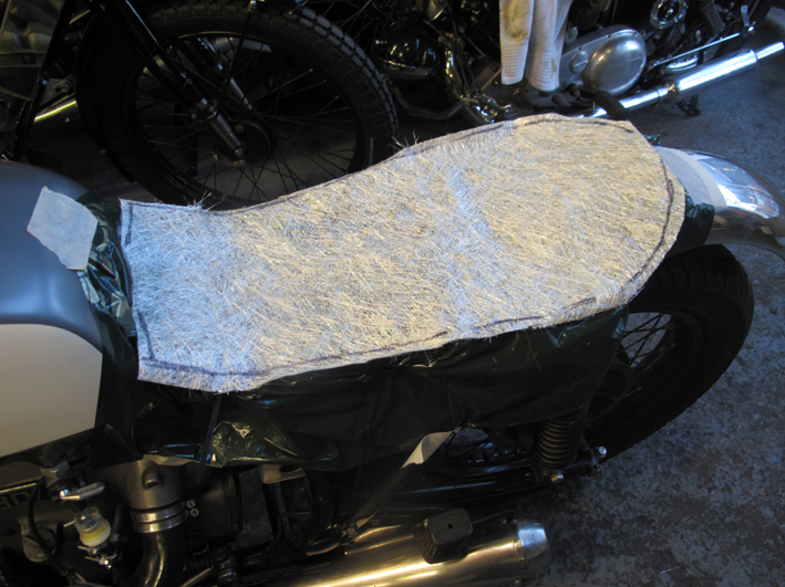 diy motorcycle seat