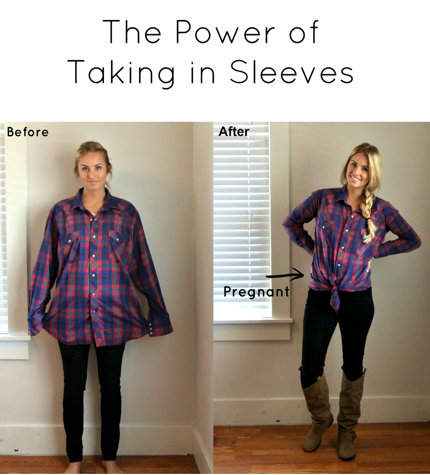 The simple way to take in sleeves in matter of minutes.