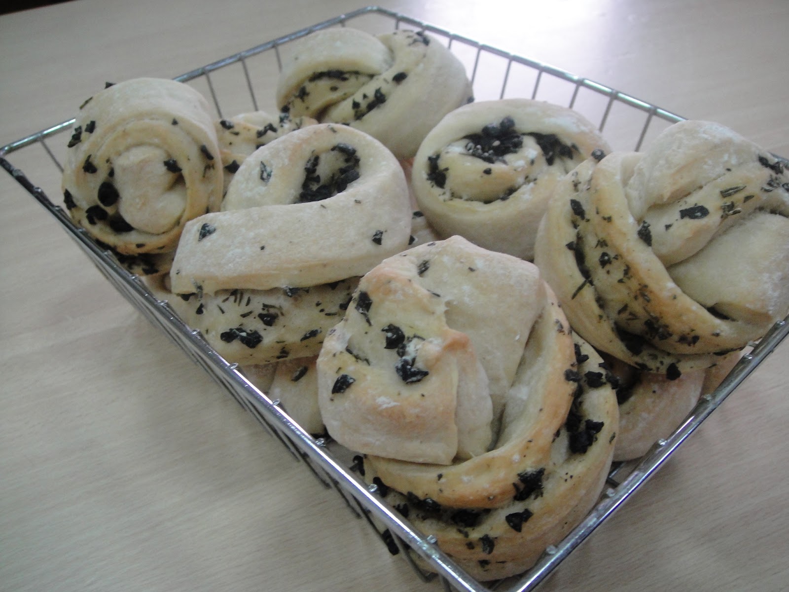 Maryam's Culinary Wonders 32. Rosemary Olive Knots