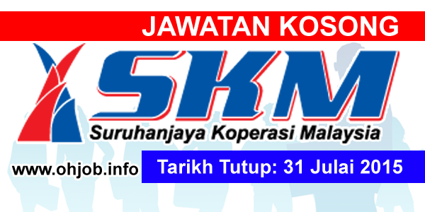 Jawatan Kerja Kosong Suruhanjaya Koperasi Malaysia (SKM) logo www.ohjob.info disember 2015