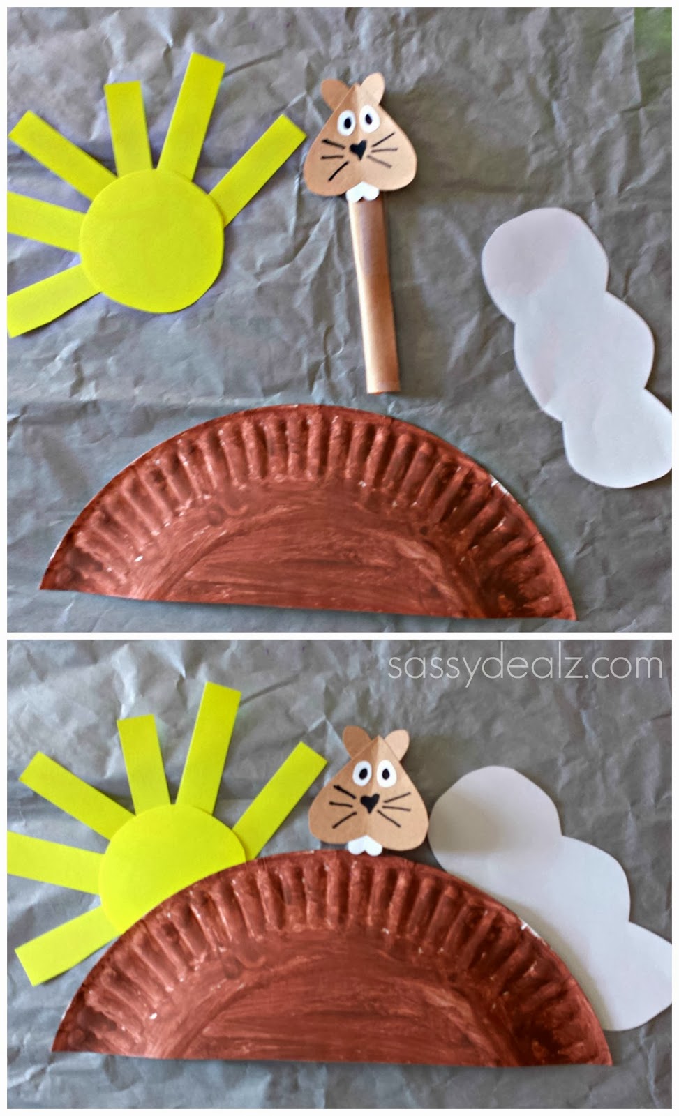 groundhog day craft for kids