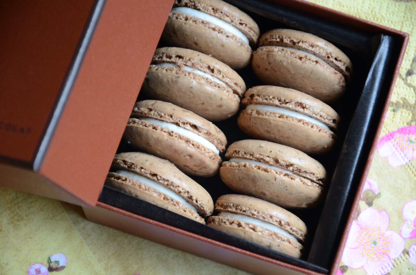 Foodwanderings Mocharons, ChocolateCoffee Macarons with White Chocolate Ganache by The Daily