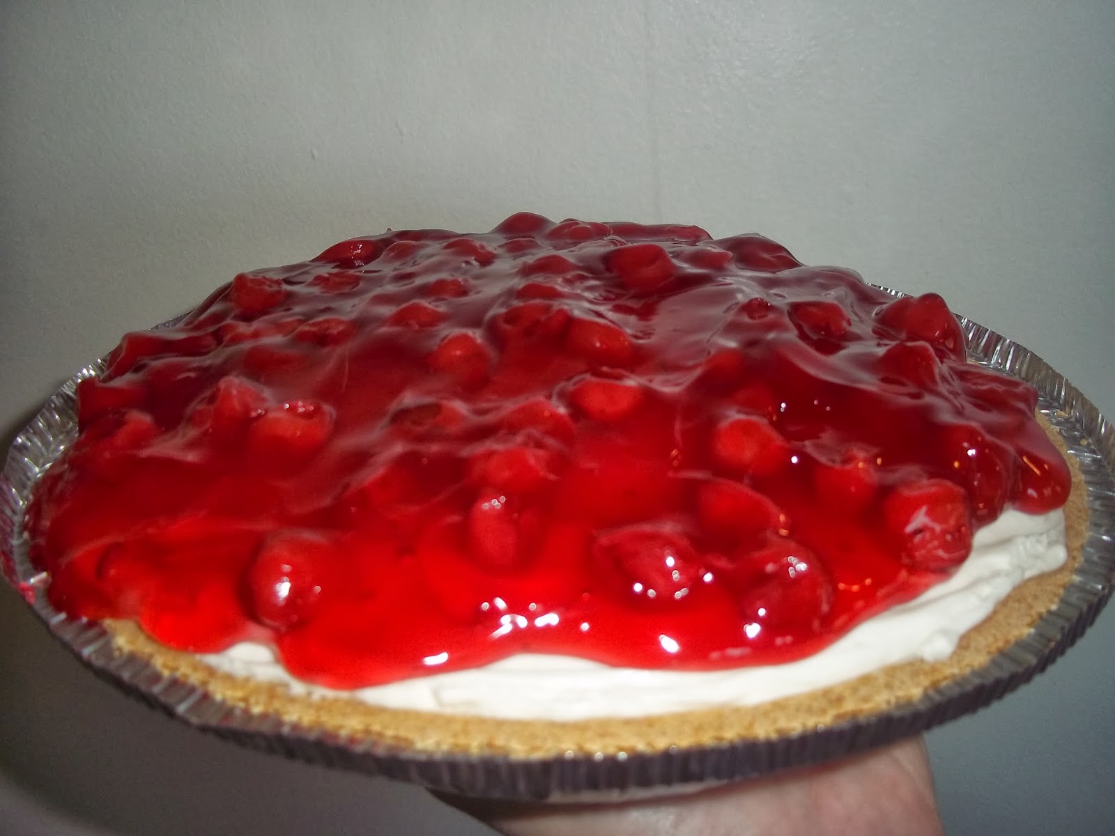 The Daily Smash No bake Cherry Cheesecake