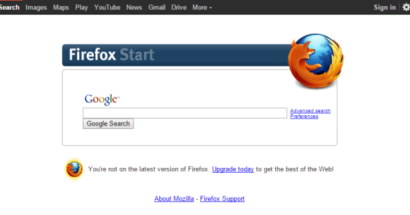 how to search a page on firefox