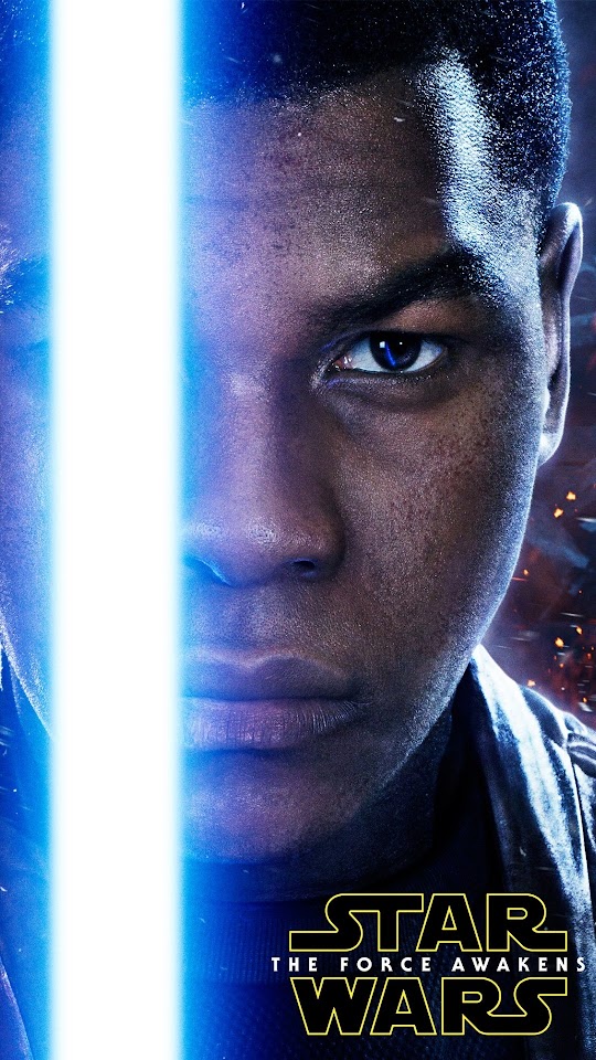 John Boyega As Finn Star Wars 2015 Android Wallpaper
