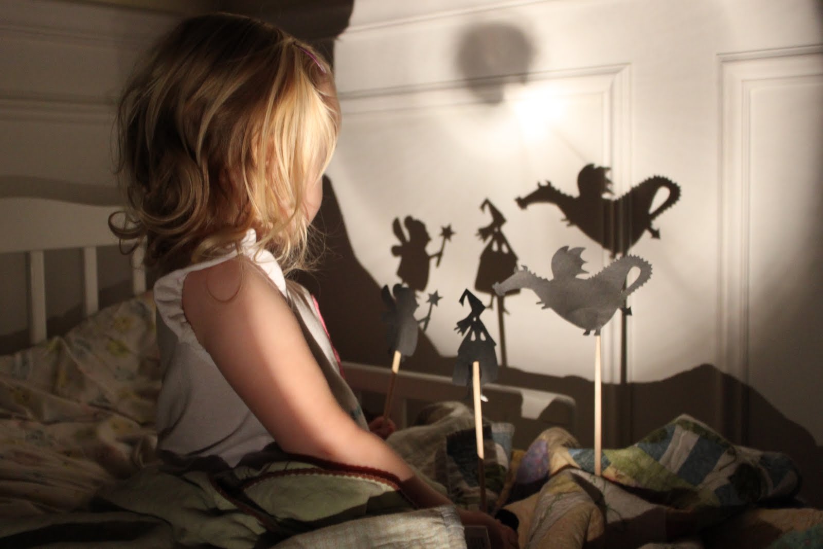 While Wearing Heels Shadow Puppets