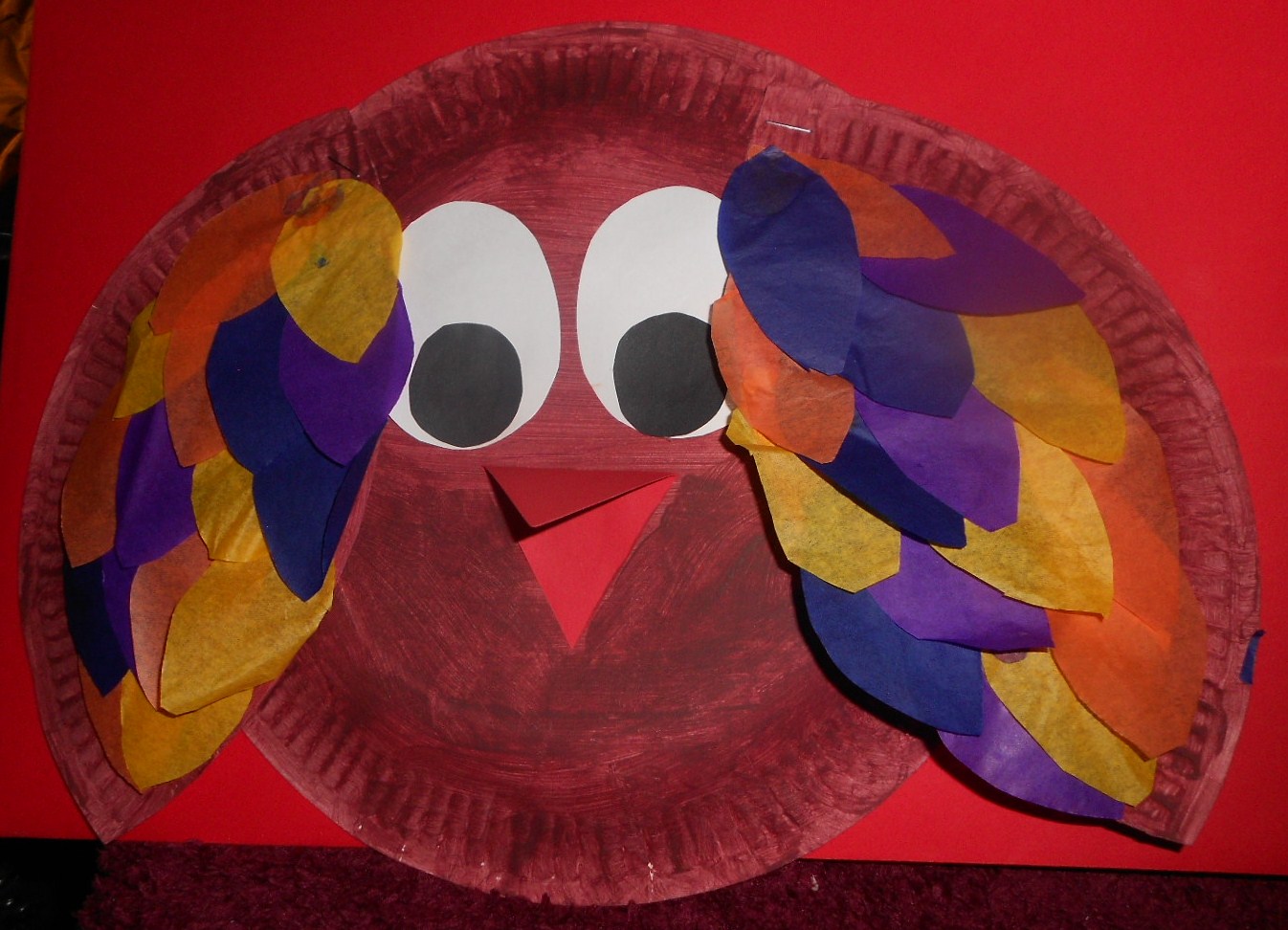 James&May Arts and Crafts Blog Paper Plate Bird