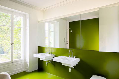 Colores en decoración: el verde ~ Cocinas modernas