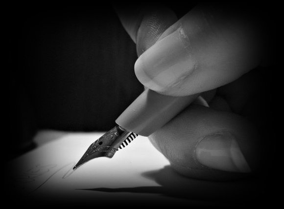 Un Foglio Bianco Su Parole Nel Vento