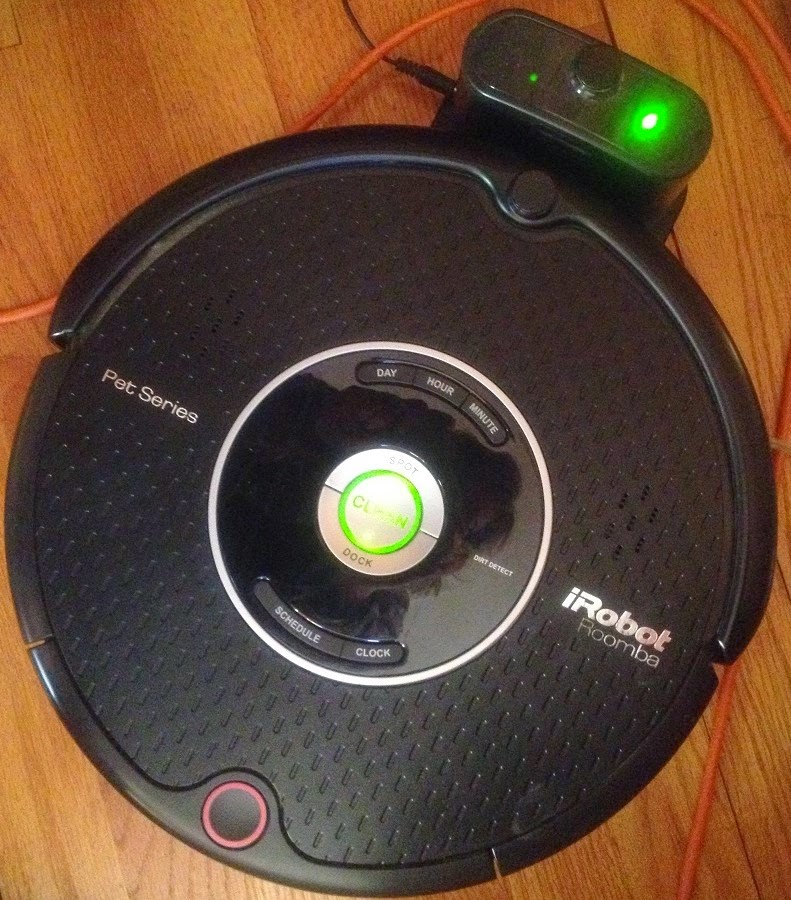 iRobot Roomba cleaning the RV Our RV Life