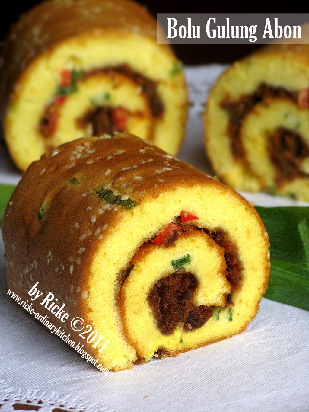 Just My Ordinary Kitchen…: Bolu Gulung Abon Just My Ordinary Kitchen…: Bolu Gulung Abon