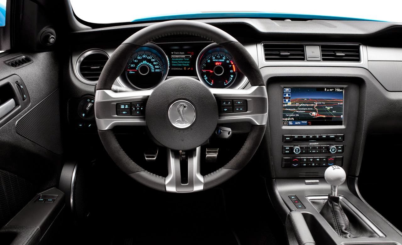 2015 ford mustang shelby gt500 interior