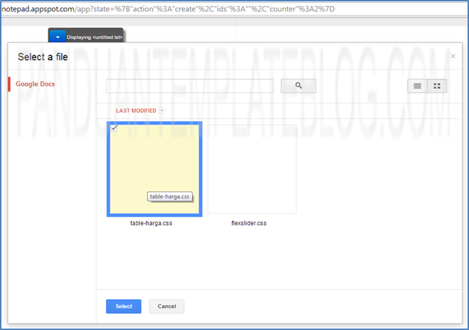 Edit CSS Javascript HTML Google Drive