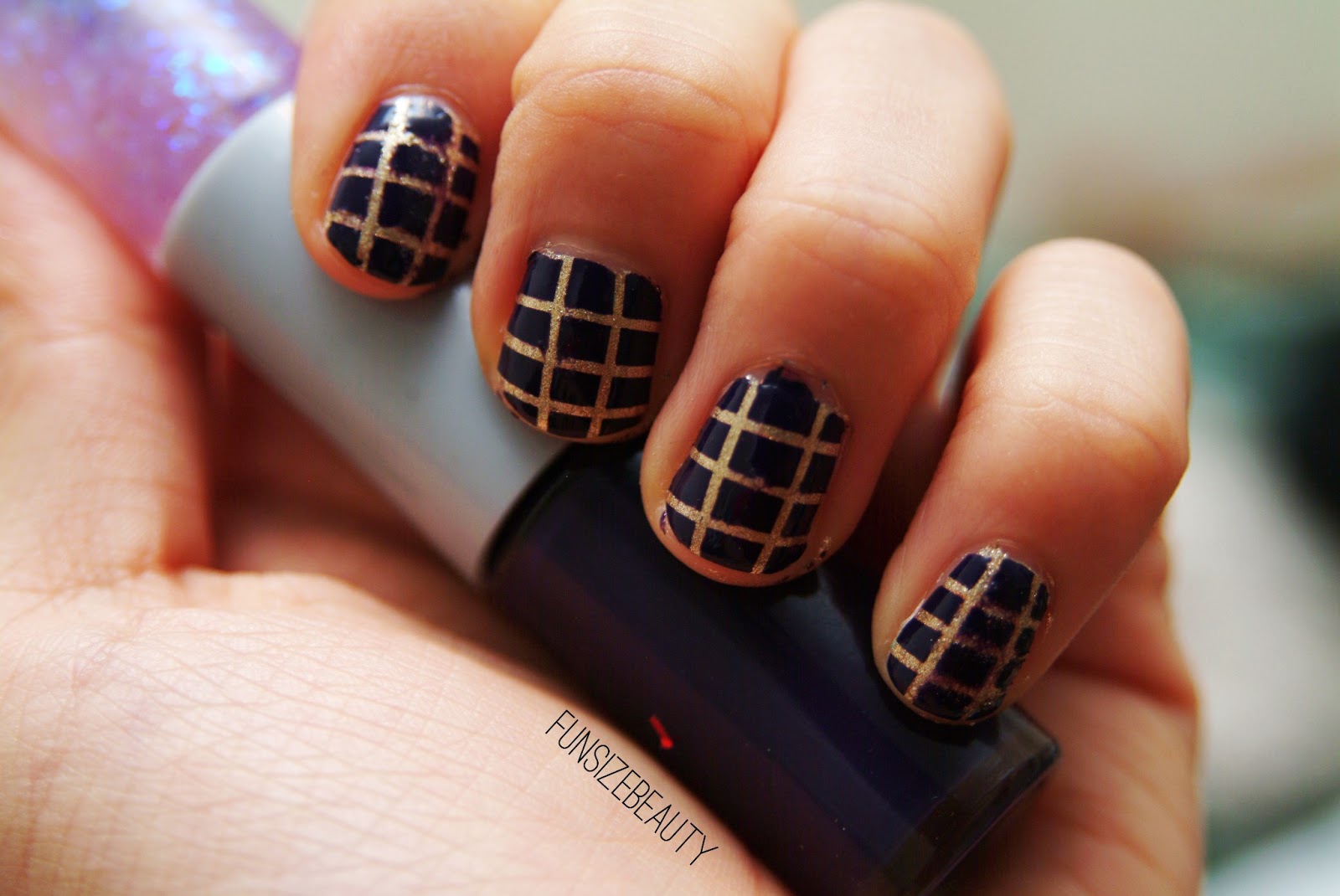 fun size beauty NAILS How to Use Striping Tape ft. Born Pretty Store