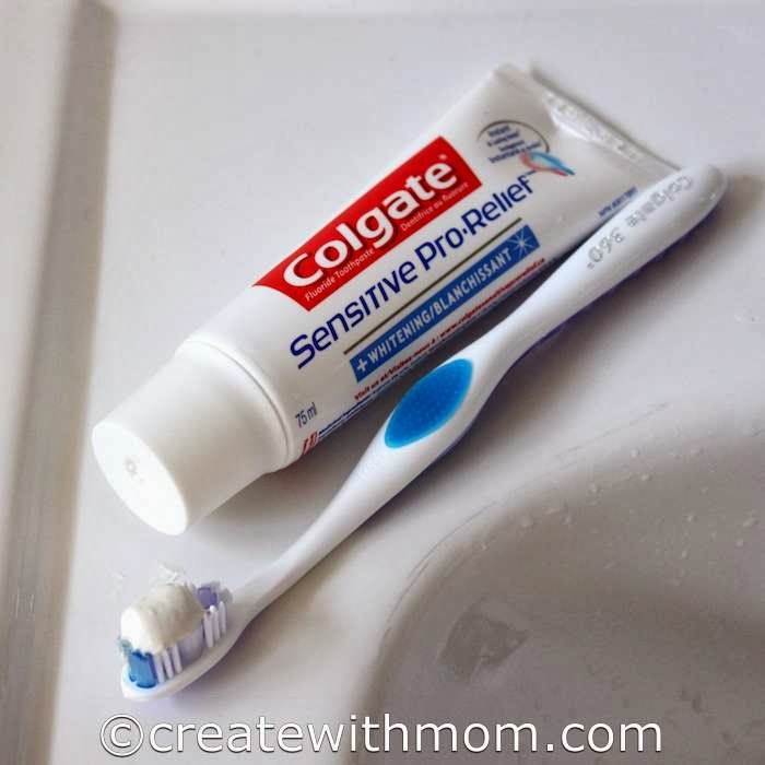 Create With Mom Sensitive Teeth Using Colgate Sensitive Pro