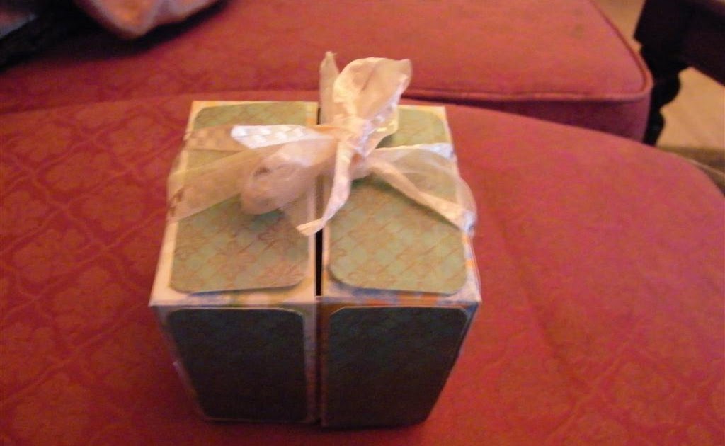 Crafting for Fun.. Origami Box with Lid, made out of one piece of